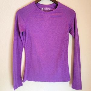 Figs Fuchsia Undershirt